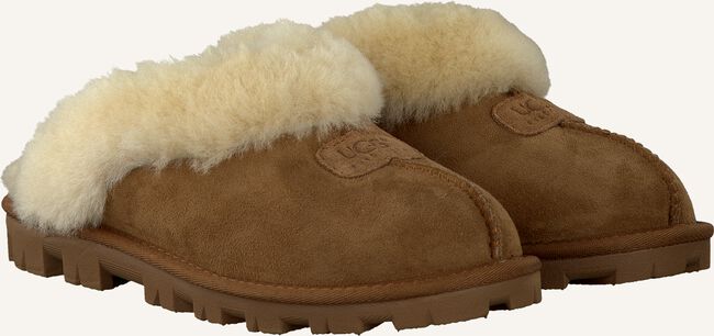Cognac UGG Pantoffels W COQUETTE Cognac UGG Pantoffels W COQUETTE - large