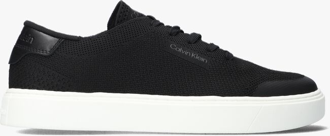 Zwarte CALVIN KLEIN Lage sneakers LOW TOP LACE UP KNIT - large