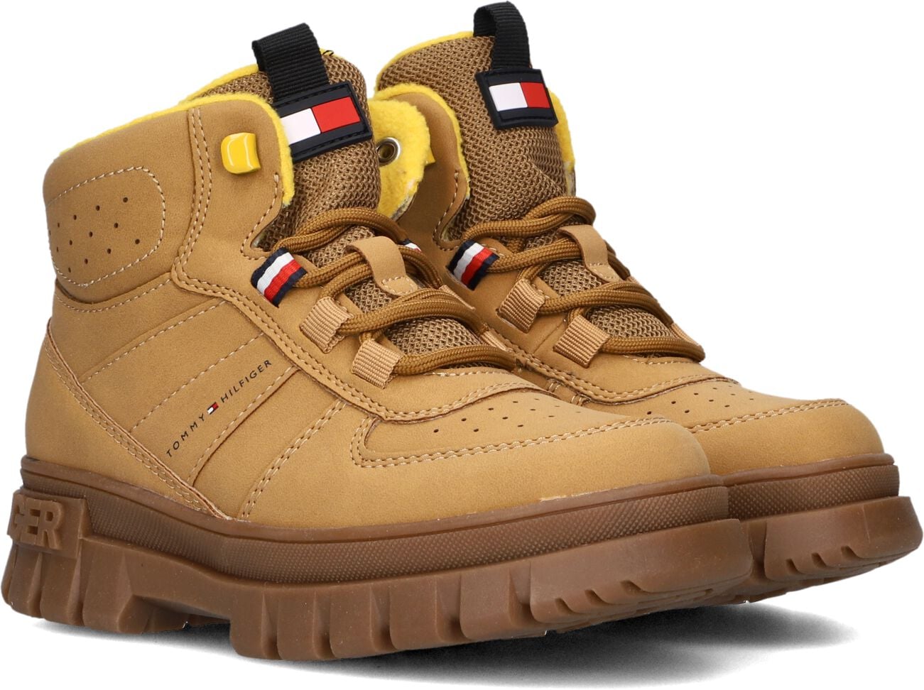 Tommy Hilfiger Jongens Boots 34129 - Camel, foto 2