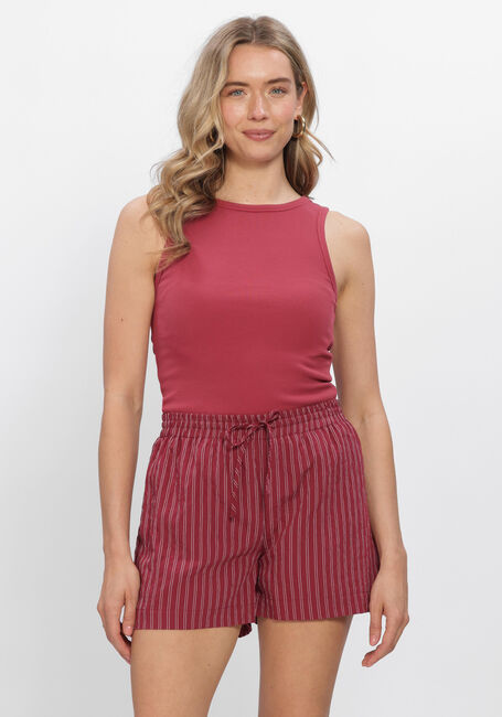 Roze CATWALK JUNKIE Tops & T-shirts CLASSIC RIB SINGLET - large