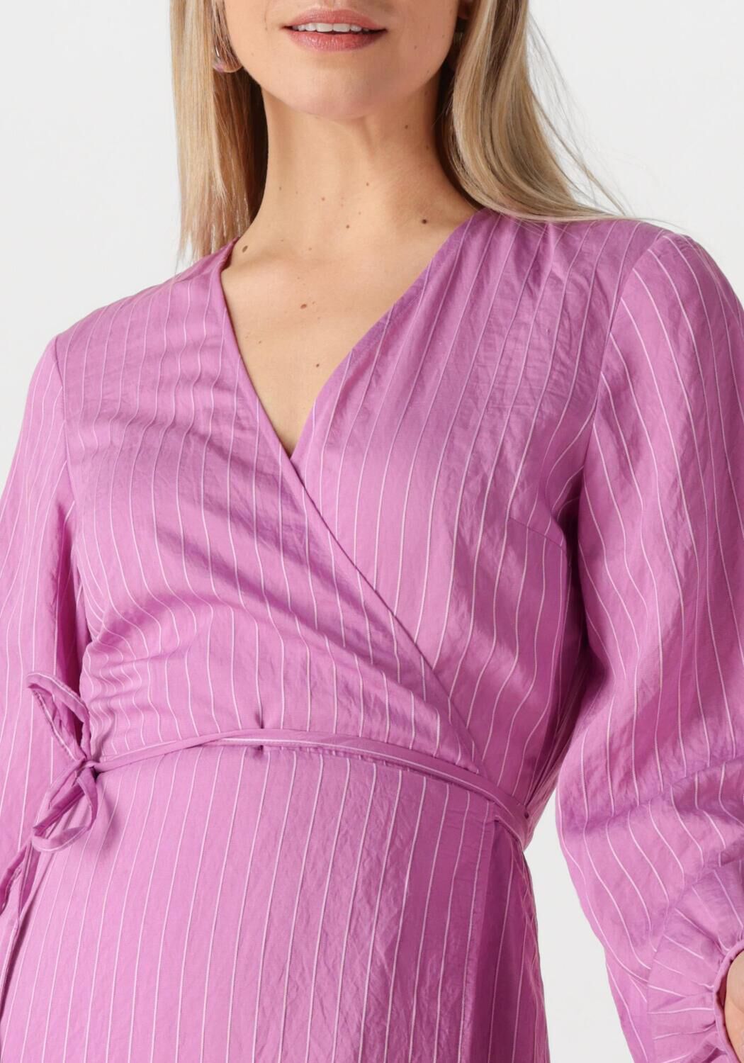 SELECTED FEMME Dames Jurken Slflucia-susie Ls Ankle Wrap Dress Lila