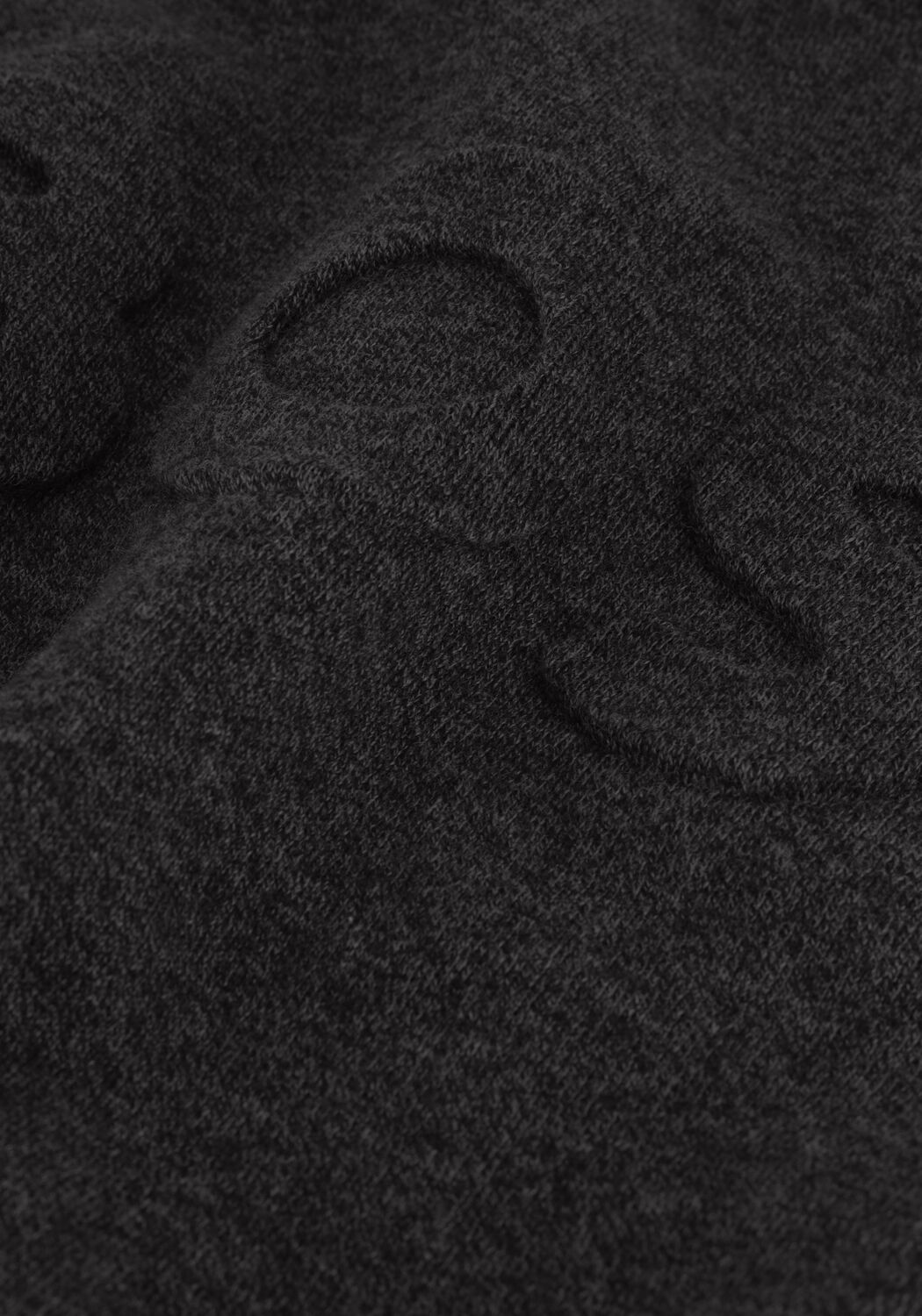 Grijze BOSS Trui FOCCUS - large