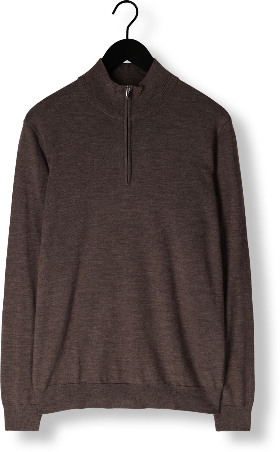 PROFUOMO Heren Truien & Vesten Pullover Half Zip Taupe
