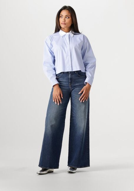 Donkerblauwe DIESEL Wide jeans 1978 D-AKEMI - large