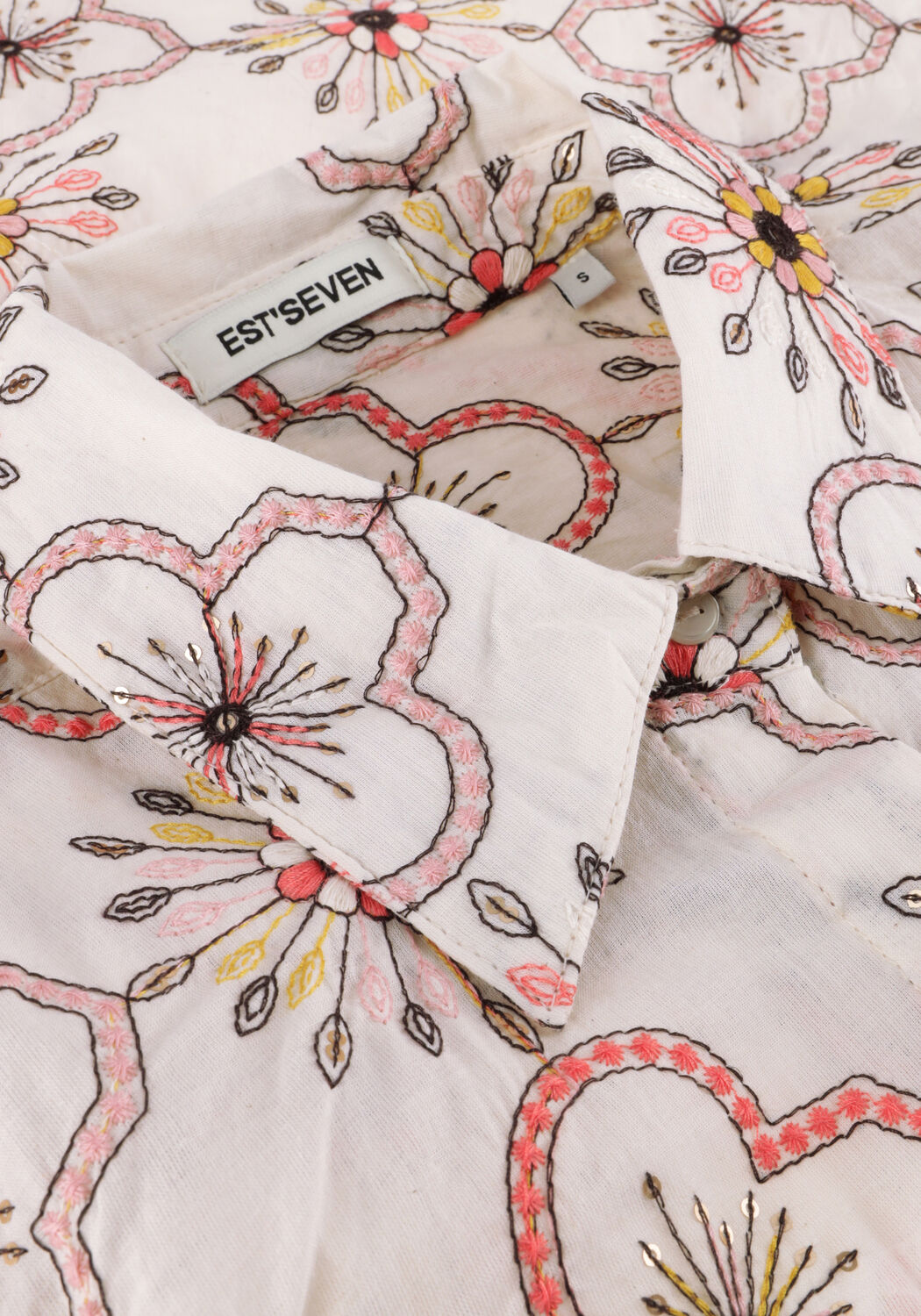 Beige EST'SEVEN Blouses ALIJAH BLOUSE BATIK - large