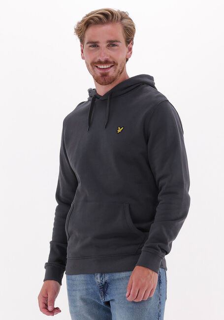 Grijze LYLE & SCOTT Truien/vesten PULLOVER HOODIE - large