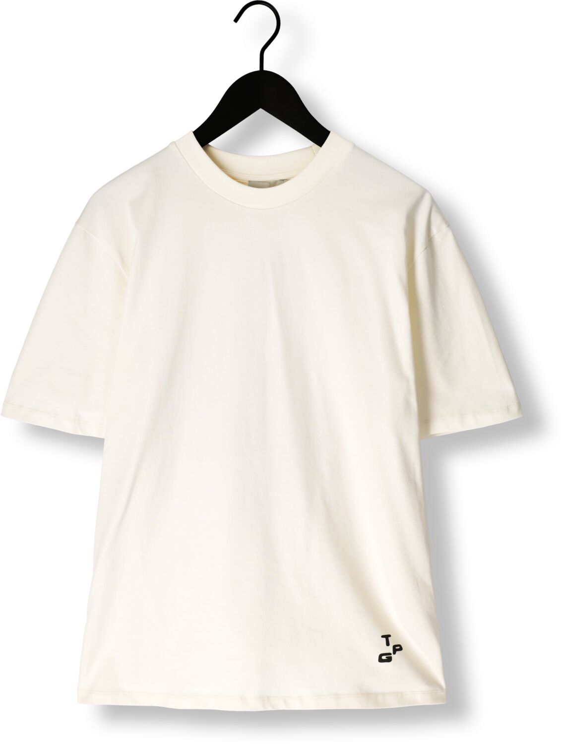 THE GOODPEOPLE Heren Polo's & T-shirts Titan Gebroken Wit