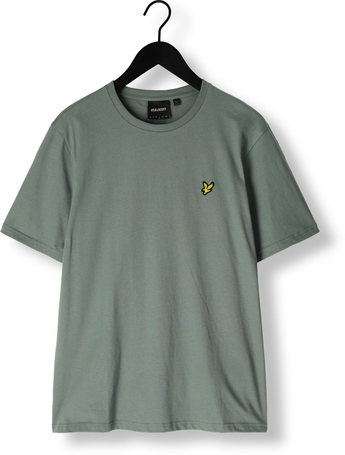 LYLE & SCOTT Heren Polo's & T-shirts Plain T-shirt Groen