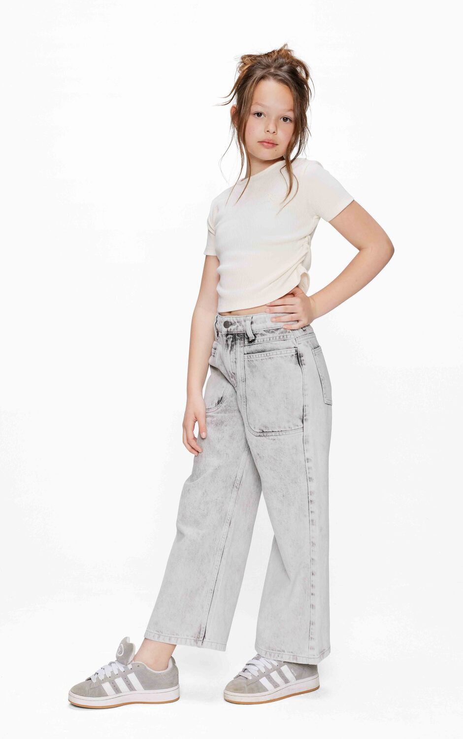 Witte RETOUR T-shirt KATHLYN - large