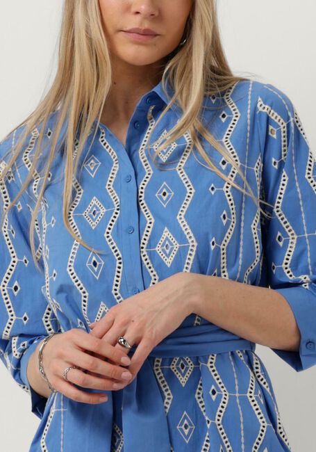 Blauwe SUNCOO Mini jurk CLEA - large