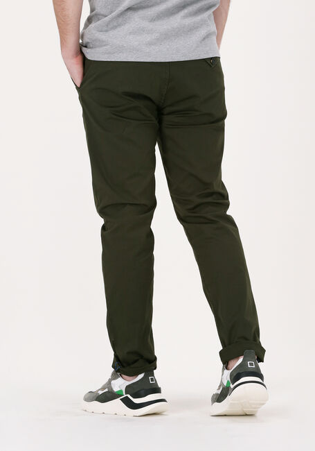 Donkergroene SCOTCH & SODA Chino STUART REGULAR SLIM-FIT - large