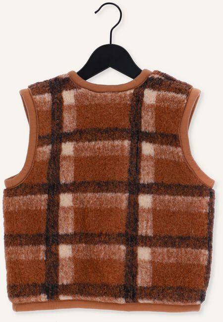 Bruine ALWERO Gilet ALWERO BODYWARMER ALPEN JUNIOR KRATA Bruine ALWERO Gilet ALWERO BODYWARMER ALPEN JUNIOR KRATA - large