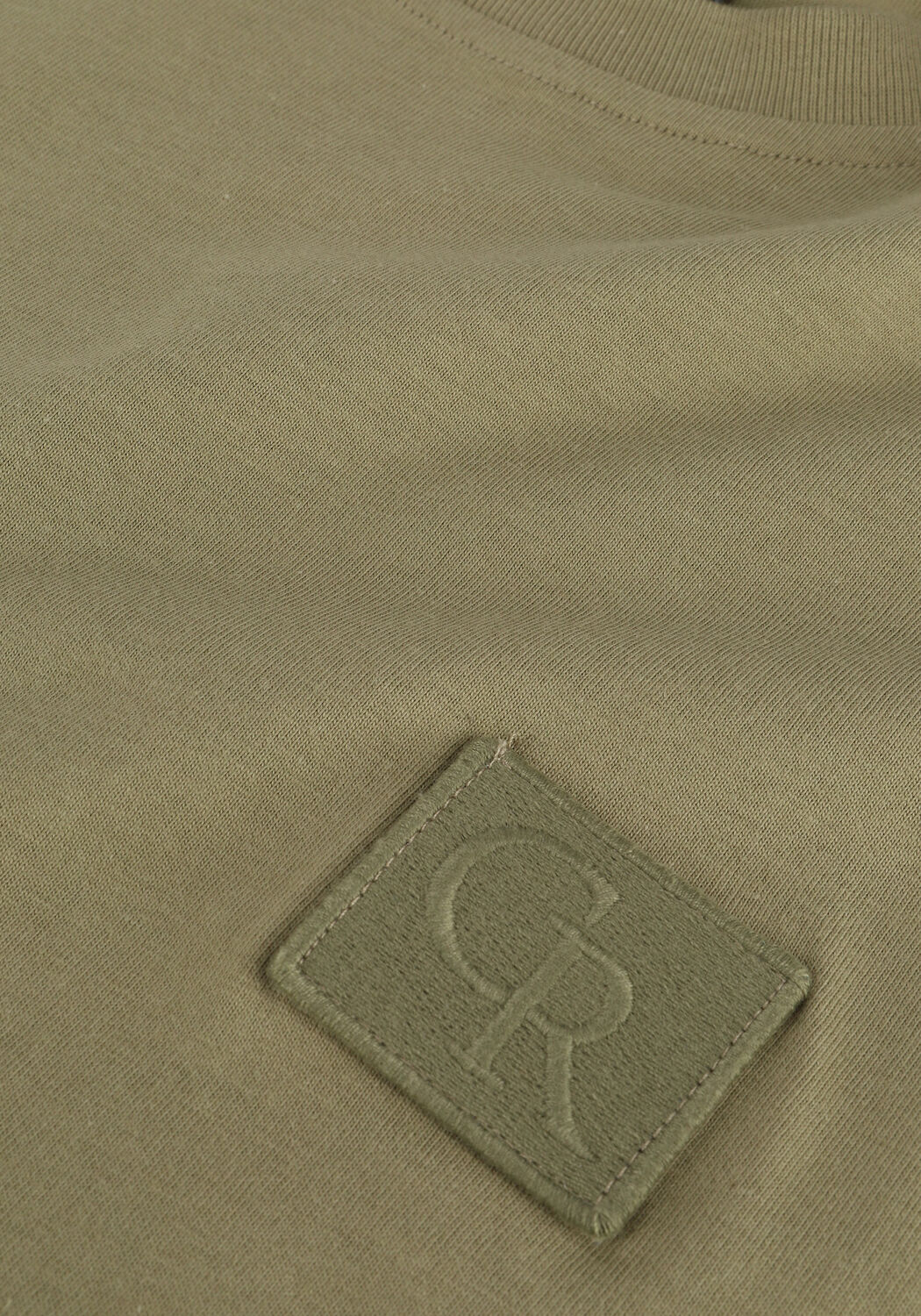 Blauwe COLOURFUL REBEL T-shirt UNI PATCH BASIC TEE - large