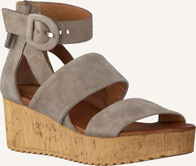 Taupe OMODA Platte sandalen 722016 Taupe OMODA Platte sandalen 722016 - large