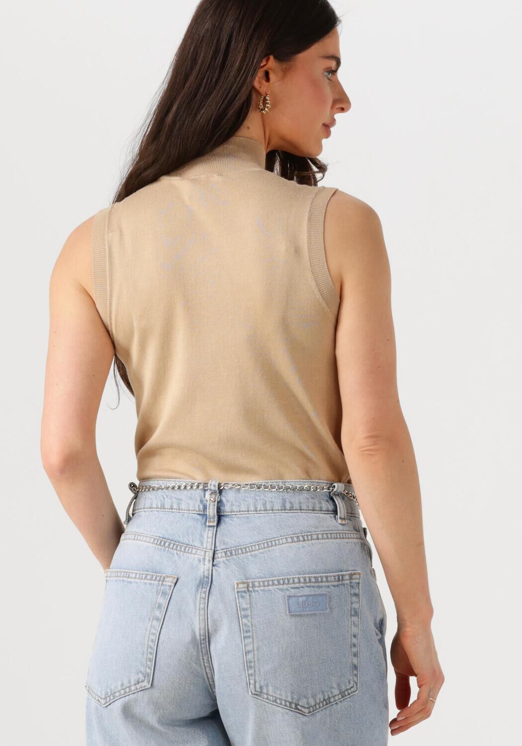 LIU JO Dames Tops & T-shirts Ecs Maglia Chiusa S m Beige