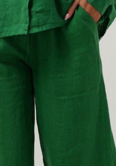 Groene BY-BAR Pantalon ROBYN LINEN PANT5 - large