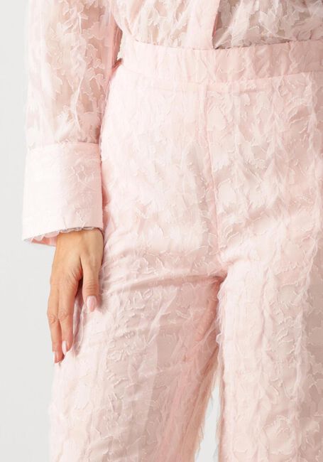 Lichtroze STUDIO AMAYA Wijde broek EMILIA - large