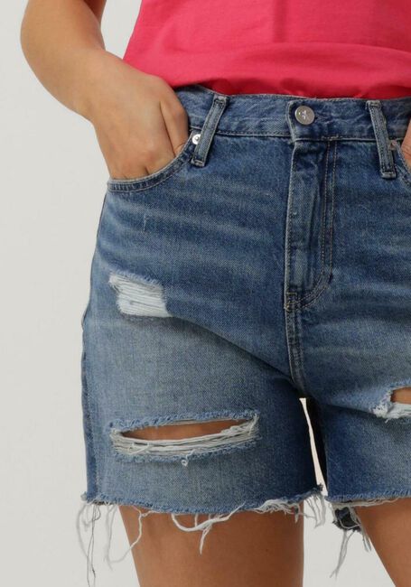 Blauwe CALVIN KLEIN Shorts MOM SHORT - large