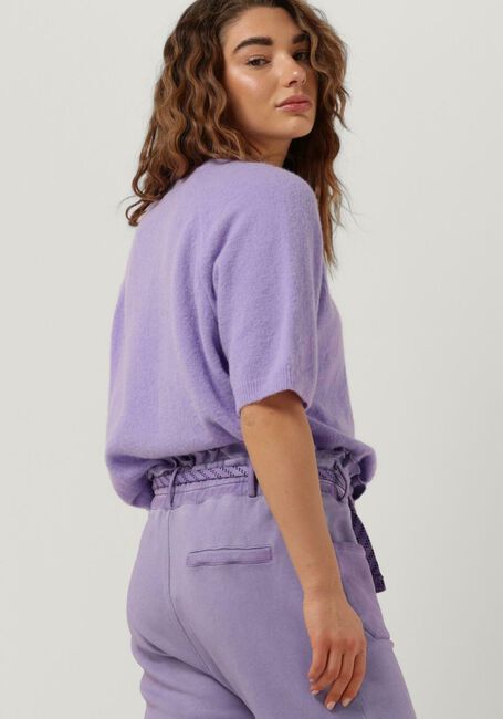 Paarse 10DAYS Trui SHORTSLEEVE SWEATER SOFT KNIT - large