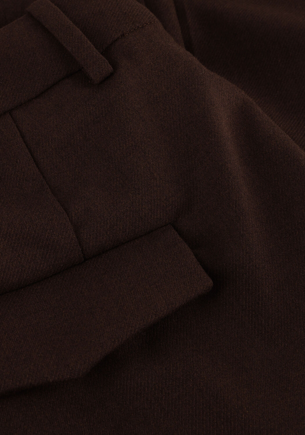 Bruine SELECTED WOMEN Wijde broek SLFWIDE-SIENNA MW PANT - large