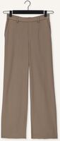 Taupe OBJECT Wijde broek OBJLISA WIDE PANT Taupe OBJECT Wijde broek OBJLISA WIDE PANT - medium