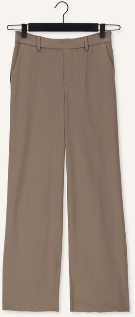 Taupe OBJECT Wijde broek OBJLISA WIDE PANT Taupe OBJECT Wijde broek OBJLISA WIDE PANT - large