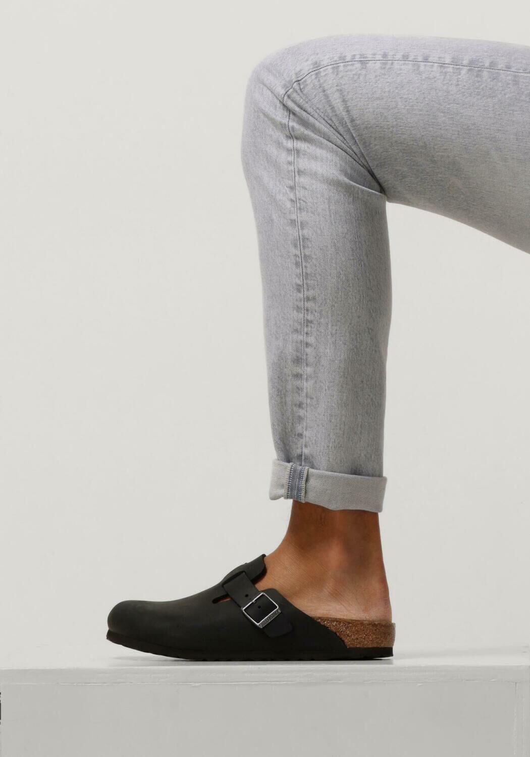 Zwarte BIRKENSTOCK Instappers BOSTON HEREN Omoda