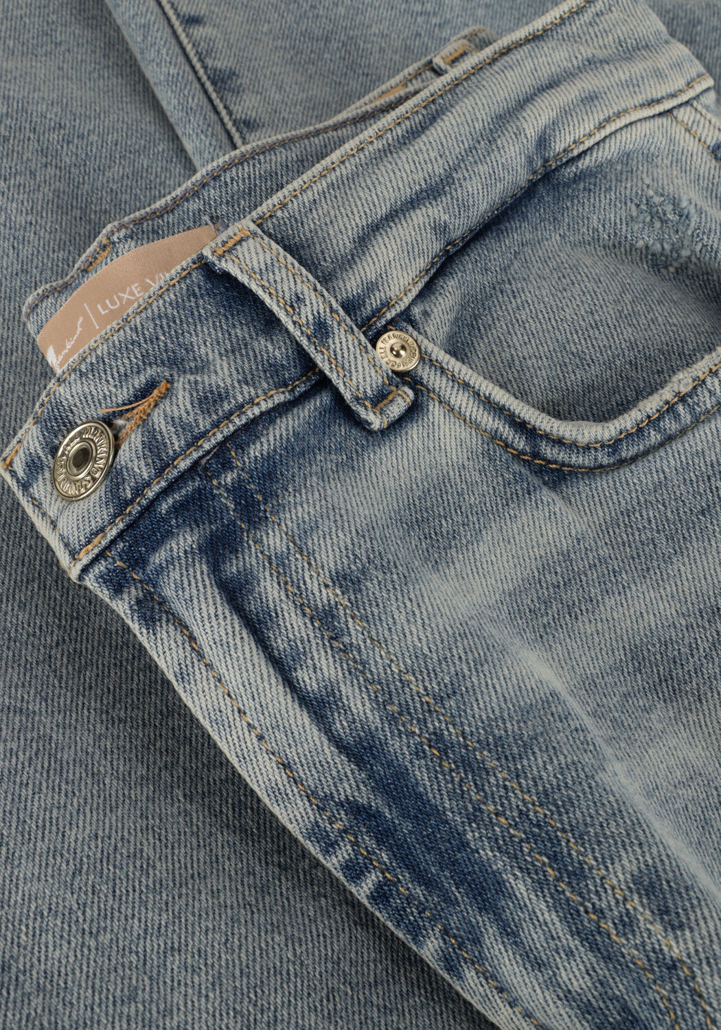 Lichtblauwe 7 FOR ALL MANKIND Wide jeans LOTTA LUXE VINTGAGE SUNDAY - large