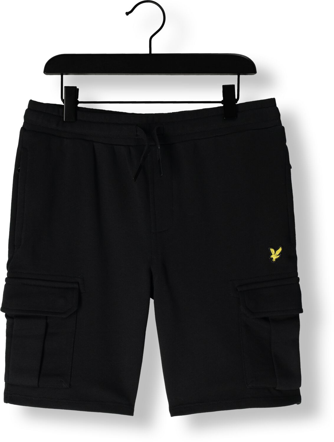 LYLE & SCOTT Jongens Broeken Cargo Sweat Short Zwart