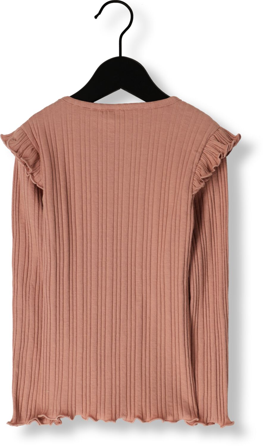 DAILY7 Meisjes Tops & T-shirts T-shirt Ls Fancy Rib Lichtroze