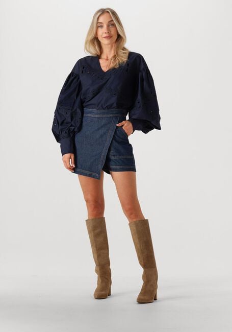 Donkerblauwe IBANA Blouses TORIN - large