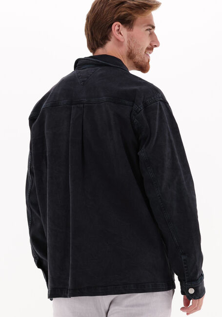 Zwarte TOMMY JEANS Spijkerjas UTILITY SHIRT JKT RCYCR CF7101 - large