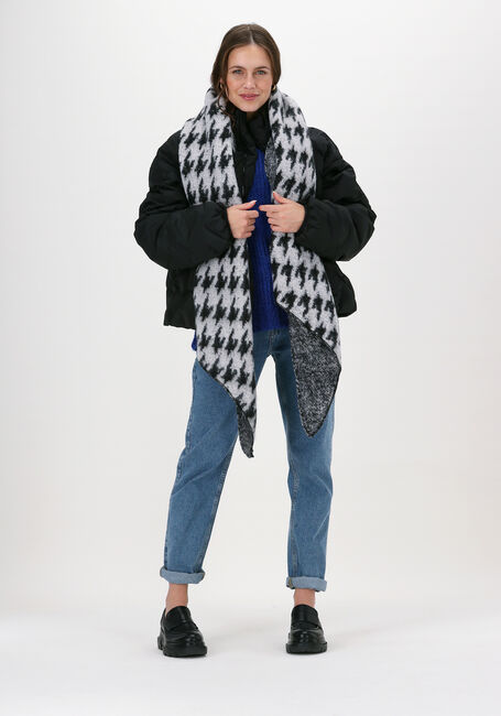 Zwarte YEHWANG Sjaal WINTER WONDER - large