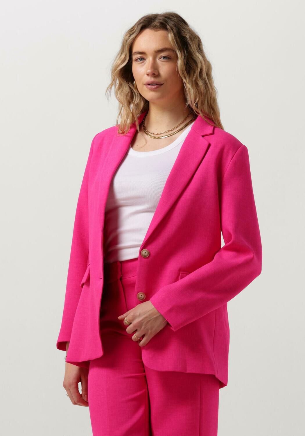 POM AMSTERDAM Dames Blazers Pink Glow Blazer Roze