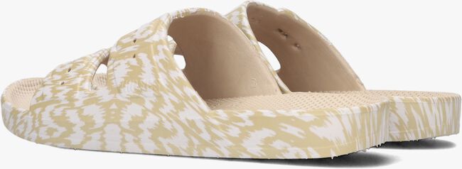 Beige Freedom Moses Slippers IKAT - large
