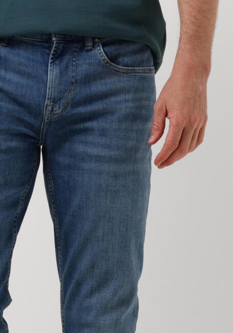 Blauwe 7 FOR ALL MANKIND Straight leg jeans SLIMMY TAPERED - large