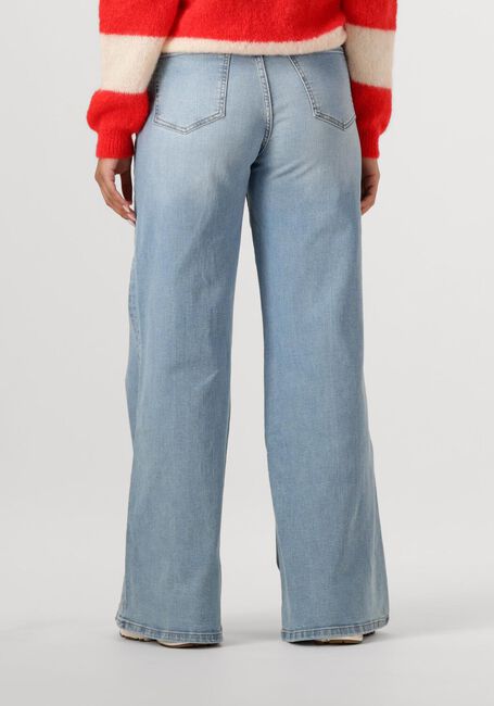 Lichtblauwe BY-BAR Wide jeans FEMME DENIM PANT - large