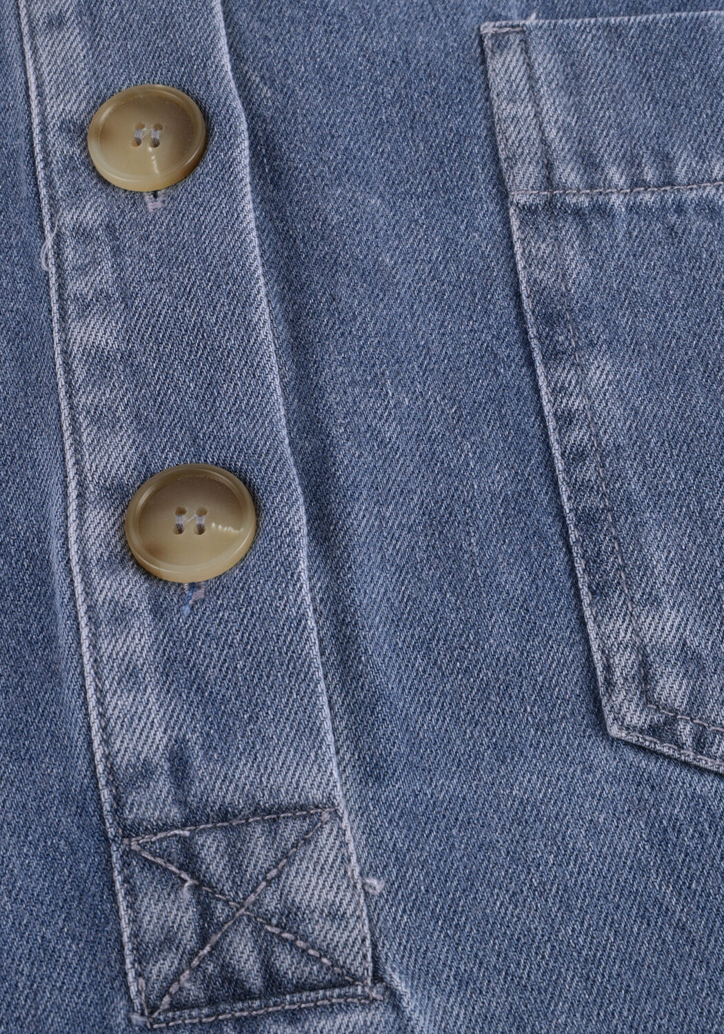 Blauwe NOTRE-V Mini jurk NV-HANNEBEL - large