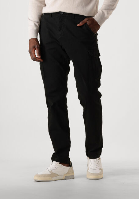 Zwarte PURE PATH Cargobroeken REGULAR FIT PANTS CARGO506 - large