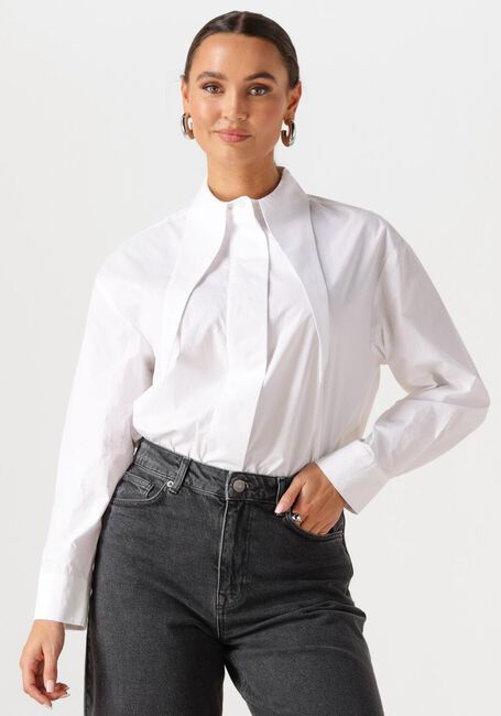 Witte SELECTED WOMEN Blouses SLFESTHER RELAXED LS SHIRT B - large