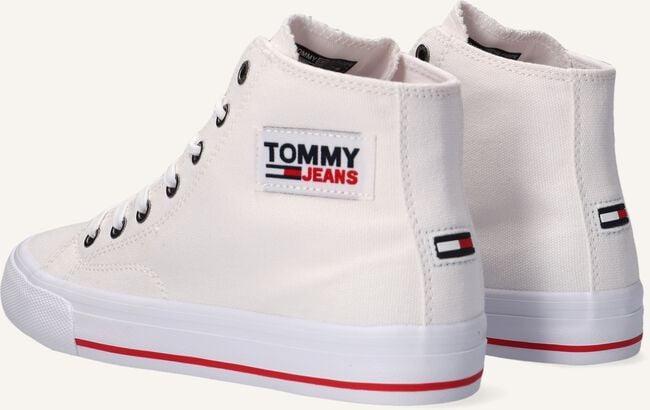 Witte TOMMY HILFIGER Hoge sneakers TOMMY JEANS MIDCUT VULC Witte TOMMY HILFIGER Hoge sneakers TOMMY JEANS MIDCUT VULC - large