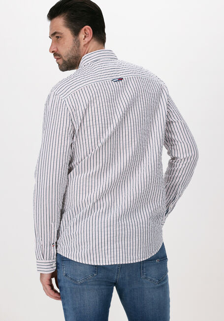 Gebroken wit TOMMY JEANS Casual overhemd TJM CASUAL STRIPE SHIRT - large