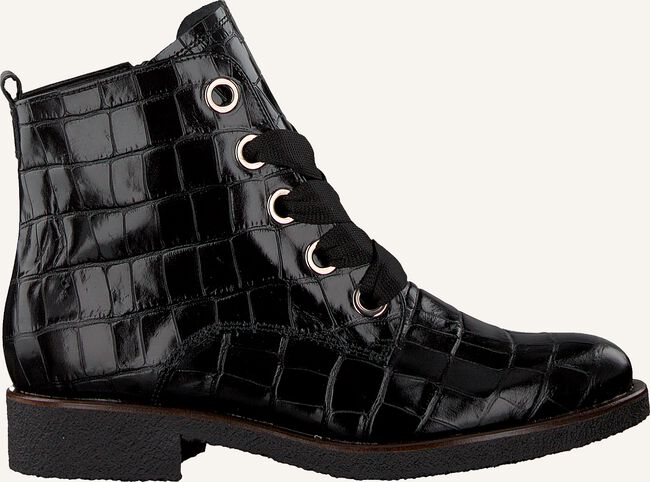 Zwarte GABOR Veterboots 705 Zwarte GABOR Veterboots 705 - large