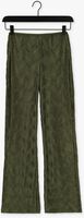 Groene ANOTHER LABEL Pantalon GARCELLE PLEATED PANTS