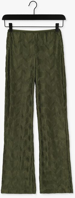 Groene ANOTHER LABEL Pantalon GARCELLE PLEATED PANTS - large
