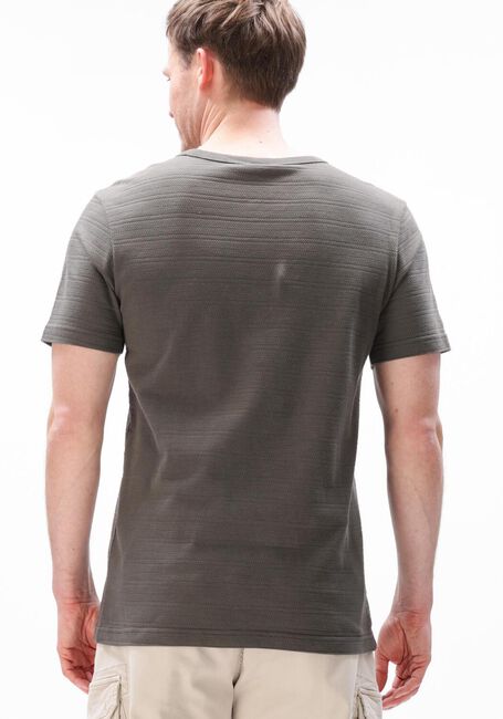 Groene PME LEGEND T-shirt JACQUARD STRIPED - large