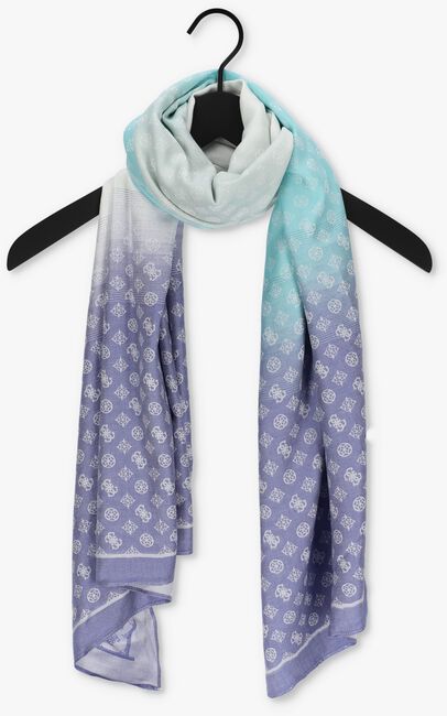 Blauwe GUESS Sjaal SCARF 90X180 - large