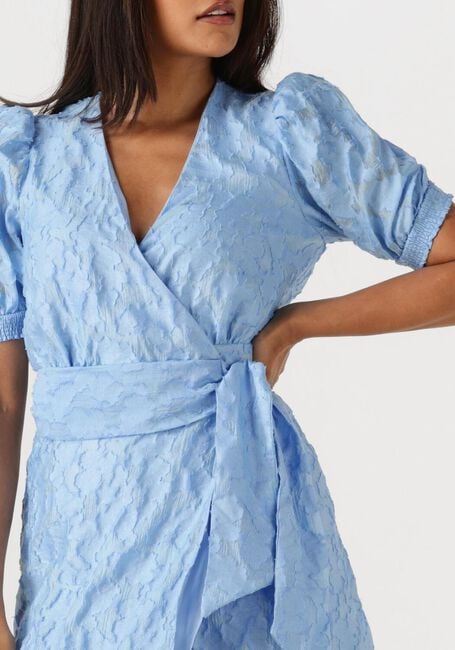 Lichtblauwe FREEBIRD Mini jurk BLOSSOM MINI - large