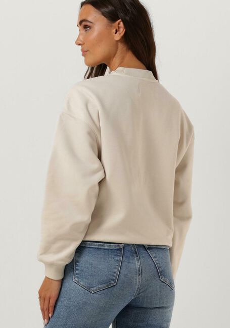 Gebroken wit CALVIN KLEIN Trui CHENILLE CK CREWNECK - large
