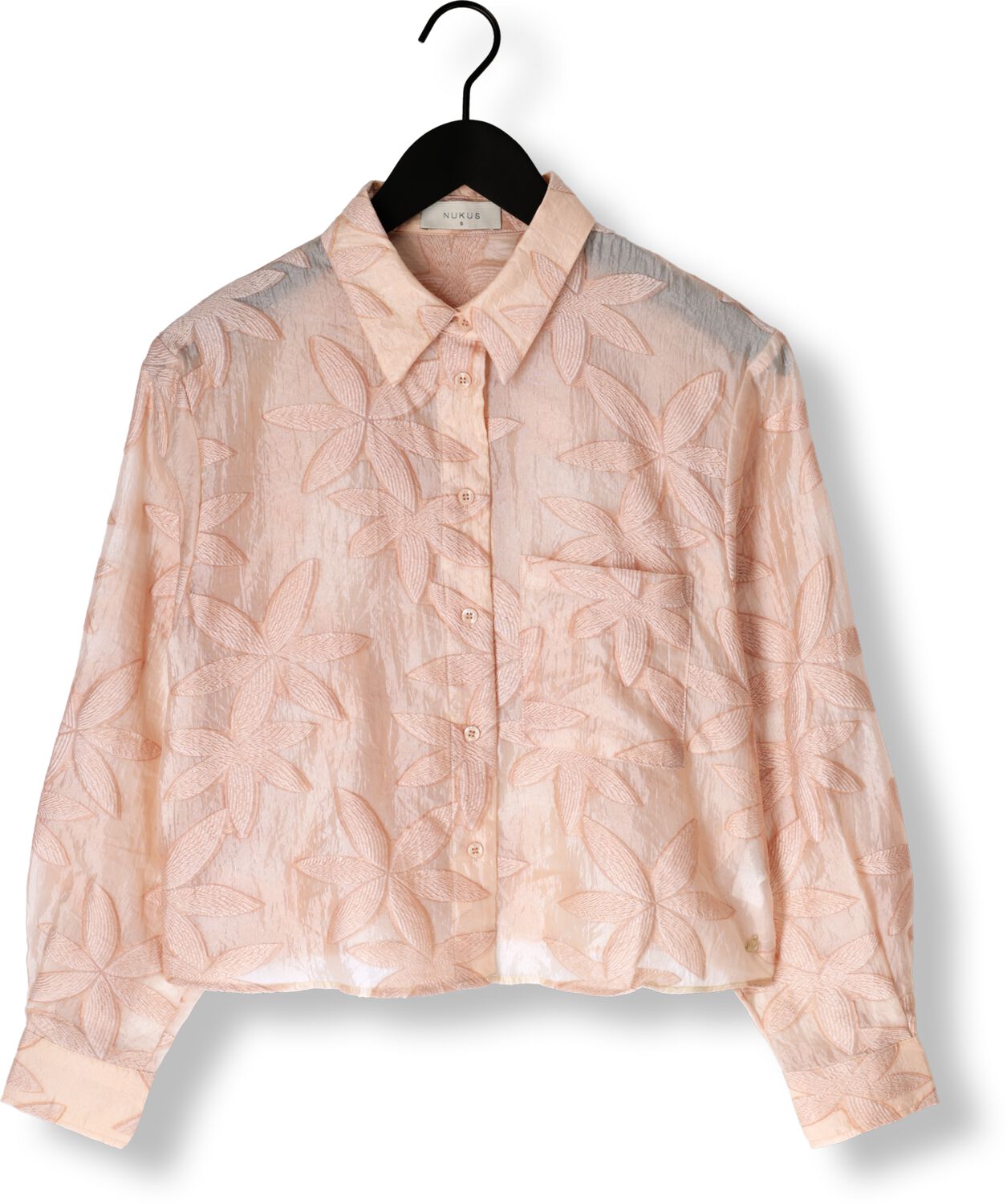 NUKUS Dames Blouses Sorrento Blouse Flower Roze